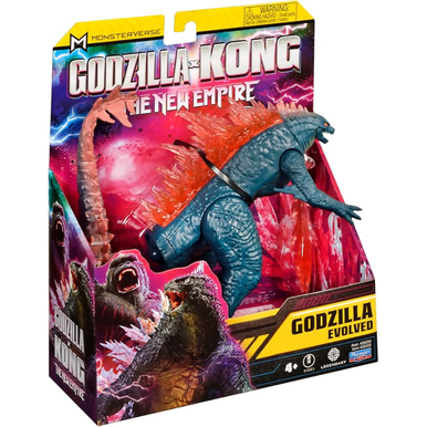 Playmates Toys 35202 Godzilla x Kong : The New Empire : 6" Godzilla Evolved (w/Heat Ray)