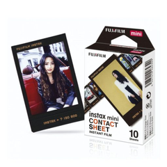 Fujifilm Instax Mini Contact Sheet Film – 10 Exposures | FUJFMINSTAXMINI1PKCONTACT
