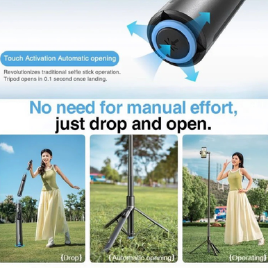 Rtako Integrated Selfie Stick | RZP001-AB226