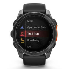 Garmin Fenix 8 51mm Smartwatch with AMOLED Display, Built-In GPS, and Dive Rating