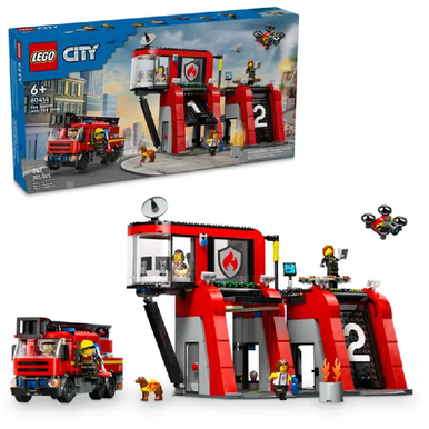 LEGO Fire Station with Fire Truck | 60414