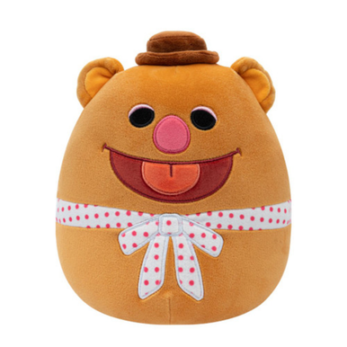 Squishmallows (SQDI00396) SQK - دمية صغيرة مقاس 8 بوصات من Muppets Fozzie Bear