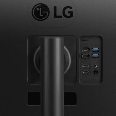 LG 34" UltraWide WQHD 1440P HDR 10 100Hz Curved Monitor with USB Type-C | 34WR55QK-B
