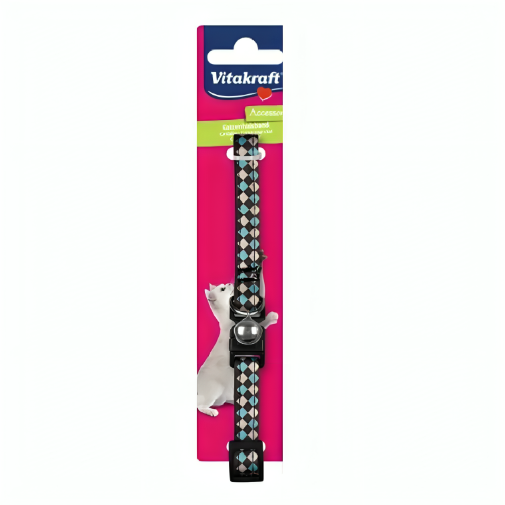 Vitakraft Cat Collar with Bell - Brown | 200843
