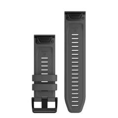Garmin QuickFit 26 Watch Bands Slate Gray Silicone | 010-12864-20