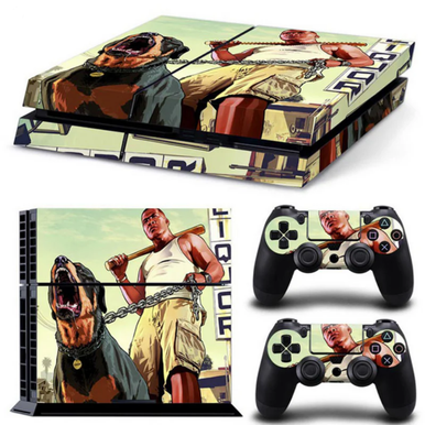 Playstation 4 Slim Skins | Stickers - Design 19