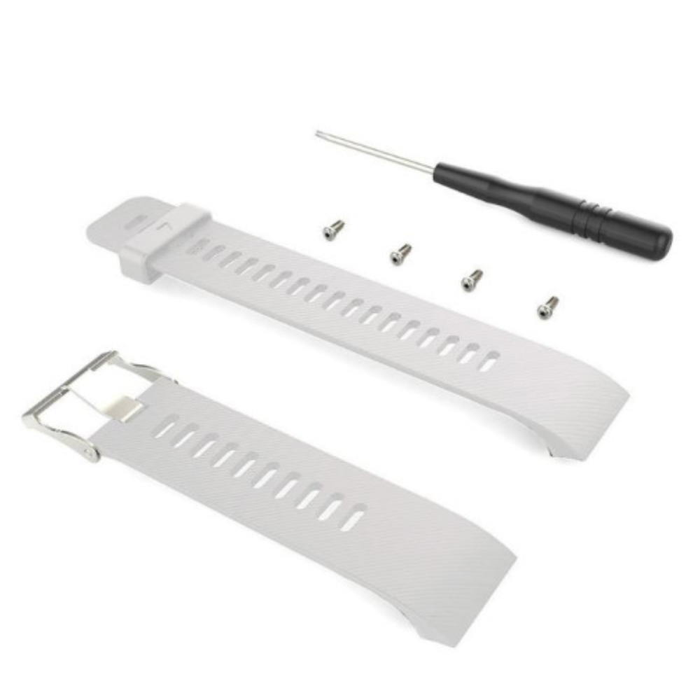 Garmin Silicone Replacement Band For Forerunner 35 White | S00-00677-00X