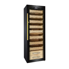 Campomatic Cigar Humidor 1500 Fingerprint Lock Cedar Wood | CH1500