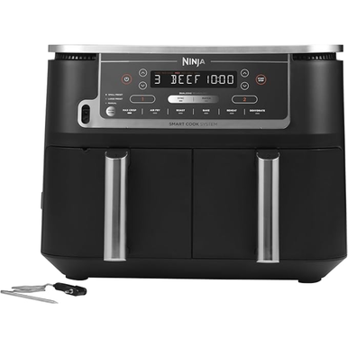 NINJA Ninja Air Fryer Dual Zone With Thermometer 9.5L 2470W | AF451EU#