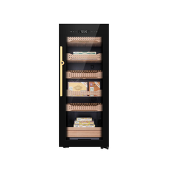 Campomatic Cigar Humidor 1200 Fingerprint Lock Cedar Wood | CH1200