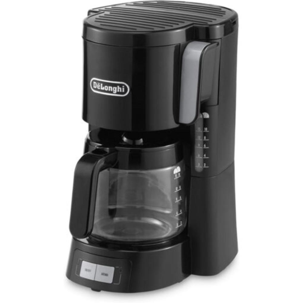 Delonghi Drip Coffee Maker 10 Cups/1.25L 1 Hour Auto Shut Off- Anti Drip System-Swing Out | DEL-ICM15240