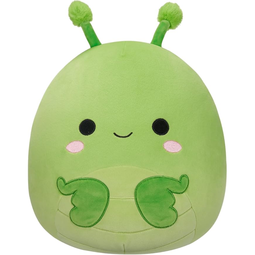 Squishmallows (SQCR05427) SQK - 12" Little Plush Trenton The Green Praying Mantis with Sparkle Wings