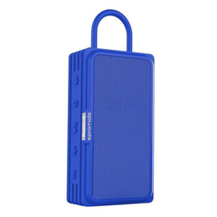 Promate Bluetooth v4.2 Water Resistant IPX6 Speaker With TWS Micro SD & AUX Playback | RUSTIC-3. BLUE