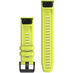 Garmin QuickFit 22mm Band For Fenix 6 - Yellow Silicon | 010-12863-04