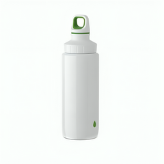 Tefal Drink2go Light Steel- Drop Green 0,6L White Screw Lid | K3194412