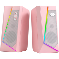 Redragon GS520P Gaming Speakers, Pink | GS520P