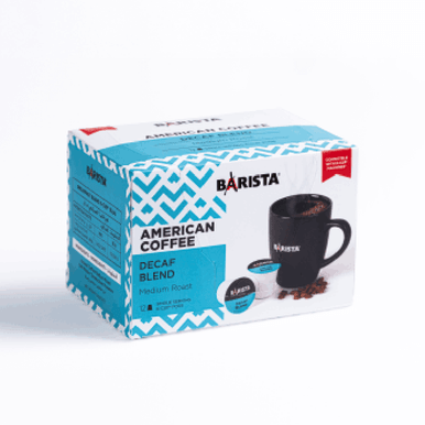 Barista K-Cup Decaf Blend - 12 Caps/Box | K-C003