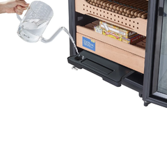 Campomatic Cigar Humidor 1200 Fingerprint Lock Cedar Wood | CH1200