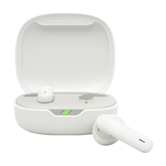 سماعات أذن JBL Wave Flex 2 (أبيض) – WFLEX2WHT لاسلكية حقيقية مع مشغلات 12 مم، بطارية 40 ساعة، مقاومة للماء بمعيار IP54 وتقنية بلوتوث 5.3