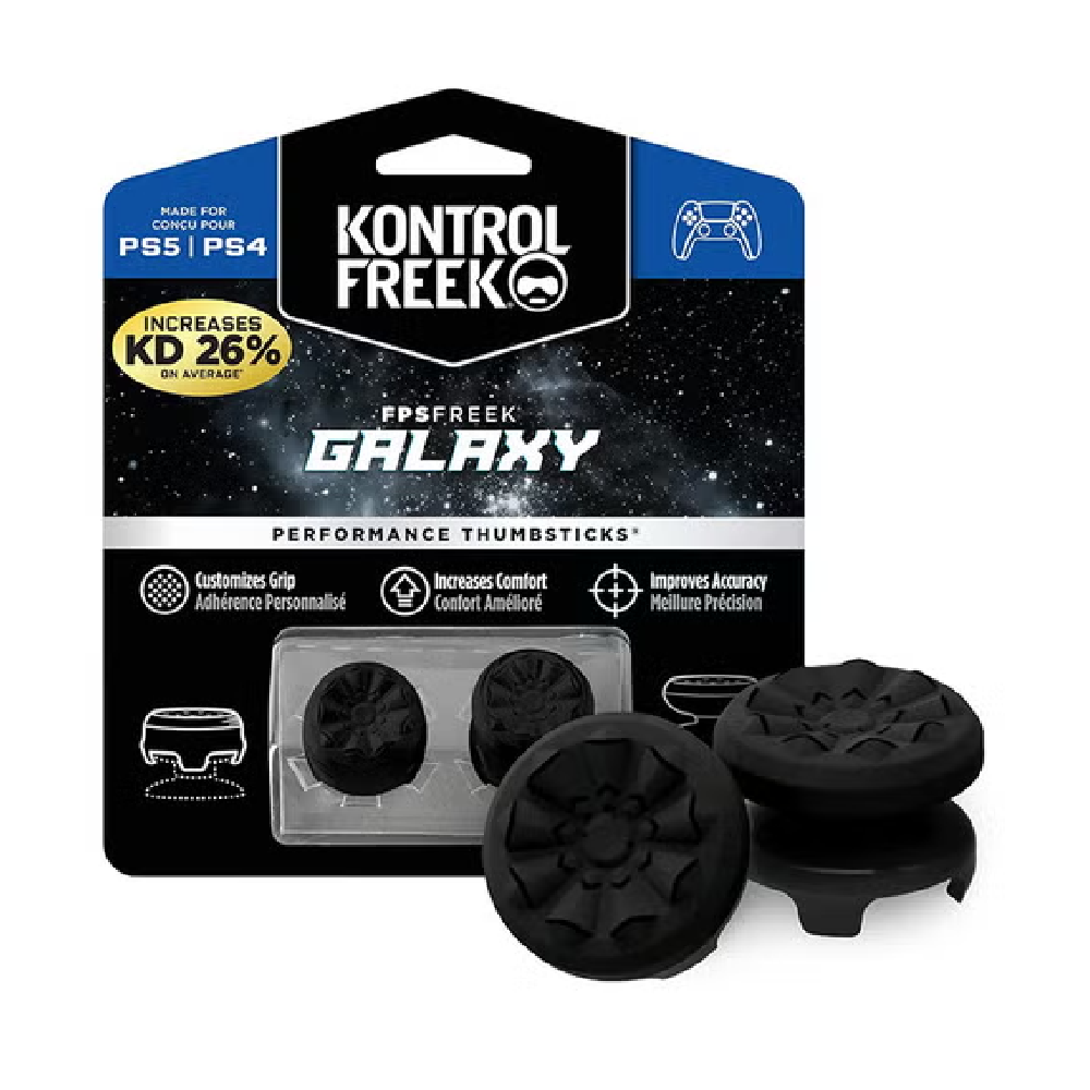 KontrolFreek Performance Thumbsticks For PlayStation 4 & PlayStation 5 - Galaxy Black