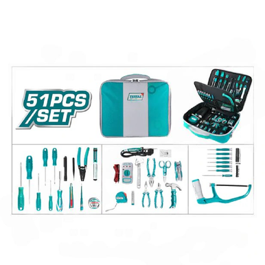 51PCS طـقم عدة تلكوم Total