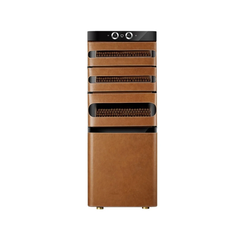 Campomatic Luxury Humidor 1200 Cigar Leather Fingerprint Lock | CH1200LW