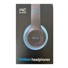 OEM P47 Wireless Headphone, Blue