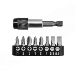 9PCS طـقم راس مفك Total