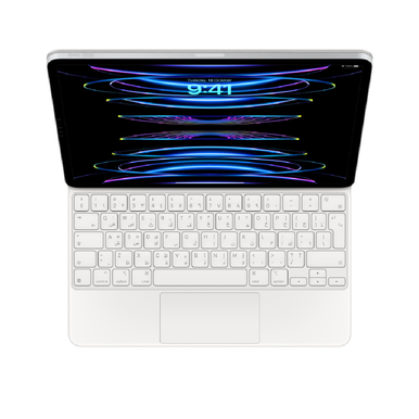 Apple iPad Magic Keyboard Arabic 12.9-inch White | MJQL3