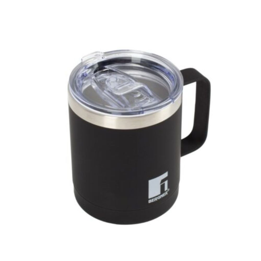 Bergner Coffee & Tea Lovers Thermos Mug Black 350ml | BG-37788-BK