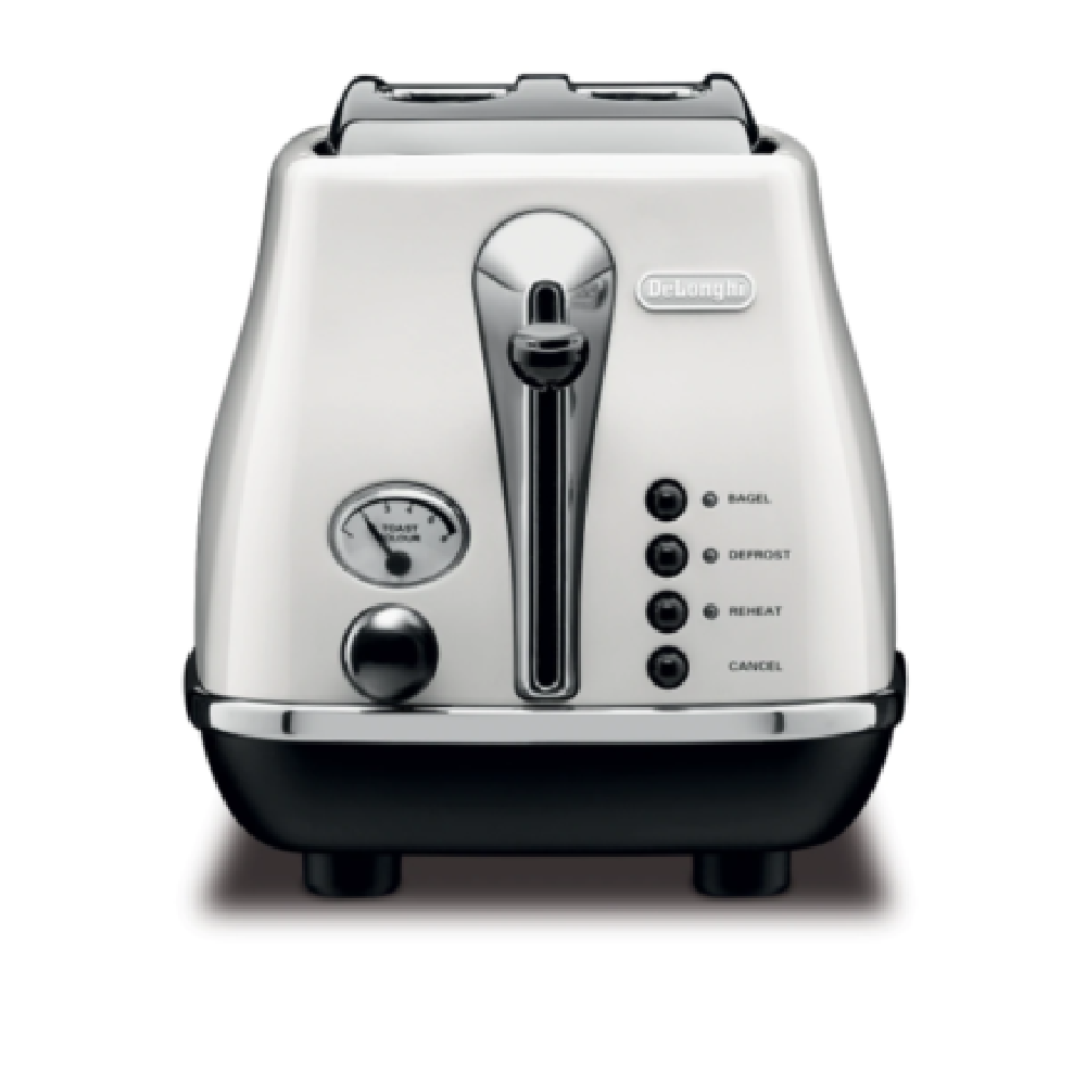 Delonghi Icona Toaster White | BKTCTO2003W