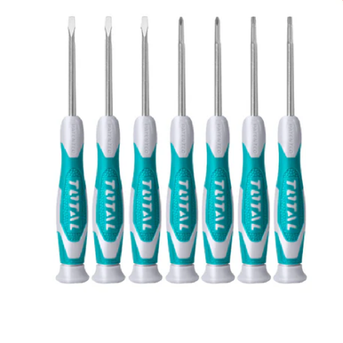7PCS طقم مفكات نواع Total