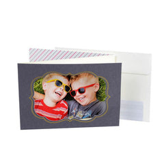 Fujifilm Instax Photo Window Frame Card Blue | Fujacinswf6x4blu