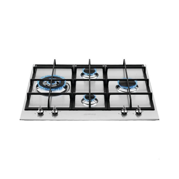 SMEG Gas Hob 60cm 4 Burners Safety Stainless Steel | PX364L