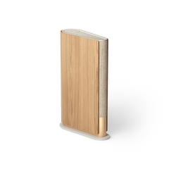Bang & Olufsen Beosound Emerge Wi-Fi Speaker - Gold Tone Aluminium / Light Oak