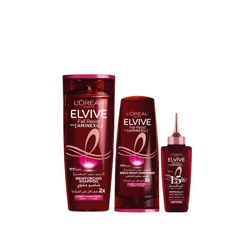 L'Oréal Paris Elvive Fall Resist Full Routine Bundle