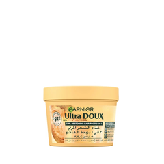 Garnier Ultra Doux Vegan Hair Food Cocoa Butter & Jojoba Oil 3-in-1 Treatment Mask for Curly Hair