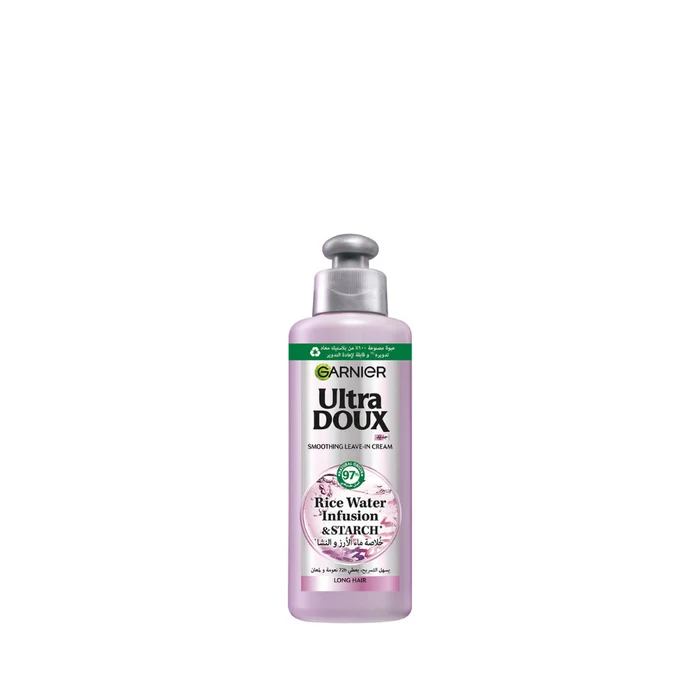 Garnier Ultra Doux Rice Water Infusion & Starch Leave-In Cream for Long Hair