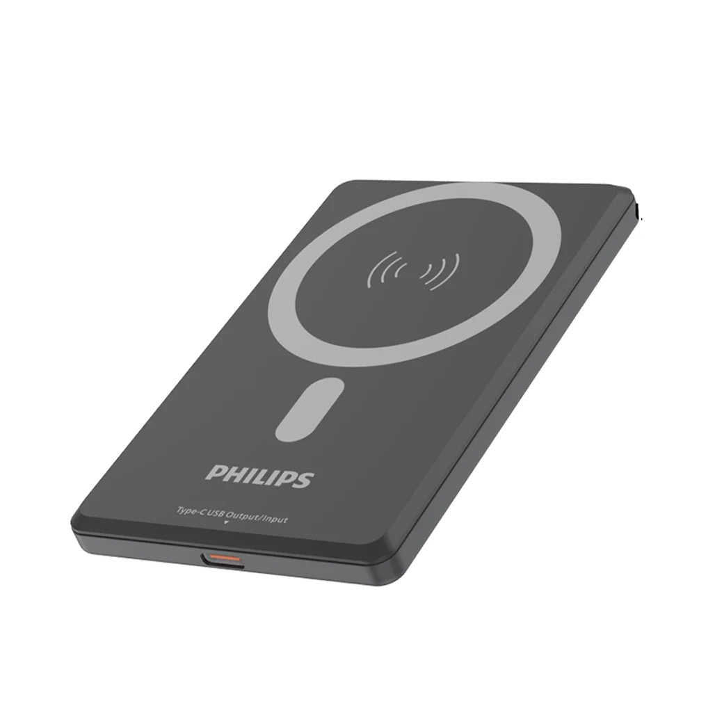 Philips Wireless Power Bank 5,000mAh - Black | DLP9702CB/70