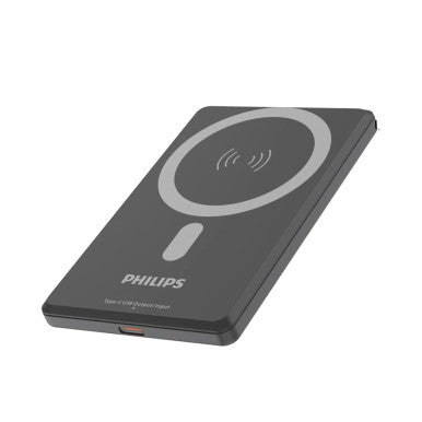 Philips Wireless Power Bank 5,000mAh - Black | DLP9702CB/70