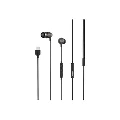 Philips Wired USB-C Earbuds with Microphone - Black | TAE1020