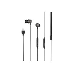 Philips Wired USB-C Earbuds with Microphone - Black | TAE1020