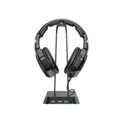 ONIKUMA ST2 RGB Gaming Headphone Stand with 3 USB and 3.5mm AUX Ports - Black