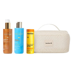 Beesline After Sun Milk + Face Mineral Sunscreen SPF30 + Suntan Oil Gold + FREE Pouch Offer
