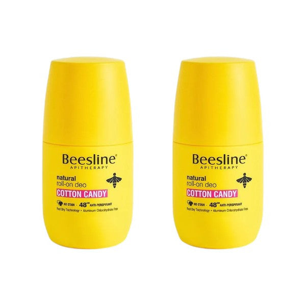 Beesline Natural Roll-On Deo - Cotton Candy Special Offer