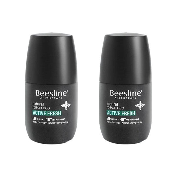 Beesline Natural Roll-On Deo - Active Fresh Special Offer