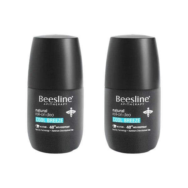 Beesline Natural Roll-On Deo - Cool Breeze Special Offer