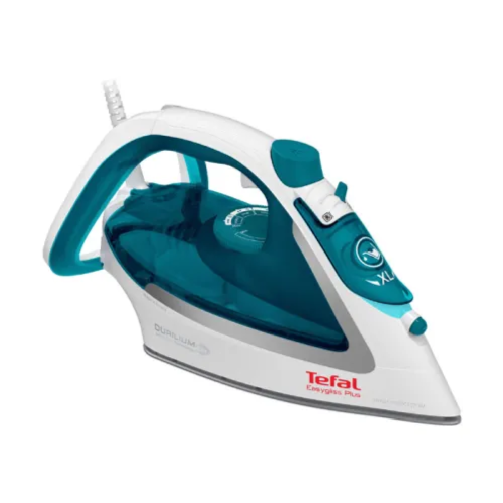 Tefal Easygliss Plus Steam Iron – 2400W, 45g, 190g, Anti-drip | FV5718