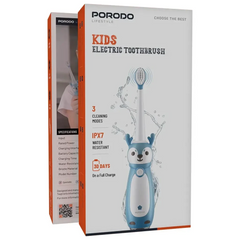 Porodo Lifestyle Kids Electric Toothbrush - Blue | PDLFSTK12BL