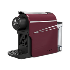 Cador Prima Espresso Machine Burgundy | CA-107